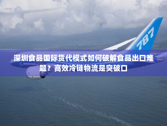 深圳食品国际货代模式如何破解食品出口难题？高效冷链物流是突破口