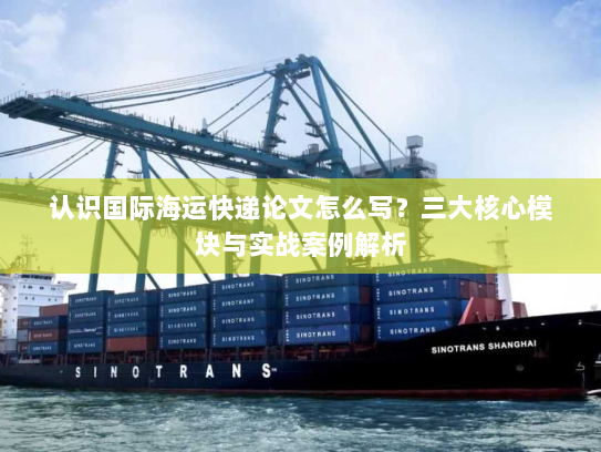 认识国际海运快递论文怎么写?三大核心模块与实战案例解析 认识国际海运快递论文怎么写?三大核心模块与实战案例解析
