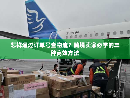 怎样通过订单号查物流？跨境卖家必学的三种高效方法