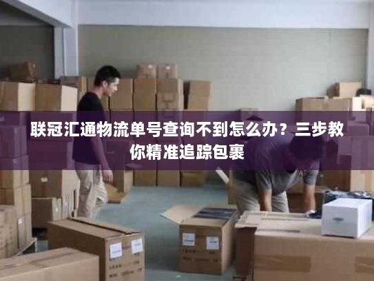 联冠汇通物流单号查询不到怎么办？三步教你精准追踪包裹