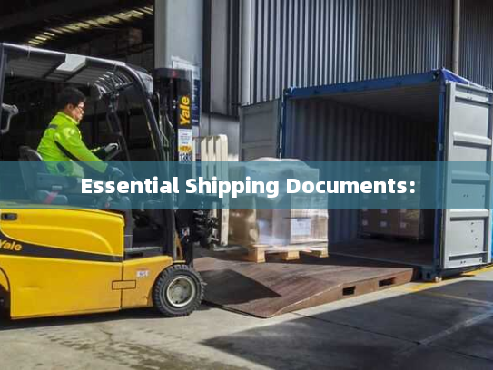 Essential Shipping Documents: