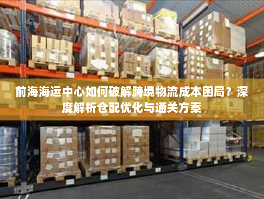 前海海运中心如何破解跨境物流成本困局？深度解析仓配优化与通关方案