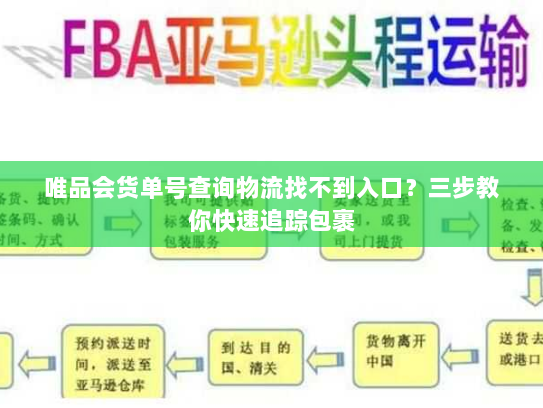 唯品会货单号查询物流找不到入口？三步教你快速追踪包裹