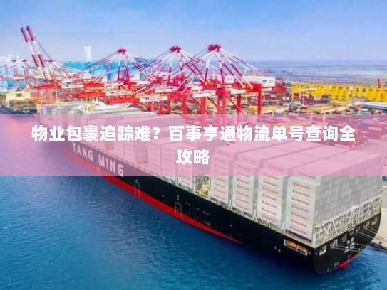 物业包裹追踪难?百事亨通物流单号查询全攻略 物业包裹追踪难?百事亨通物流单号查询全攻略