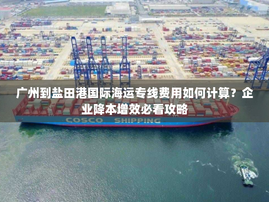 广州到盐田港国际海运专线费用如何计算？企业降本增效必看攻略