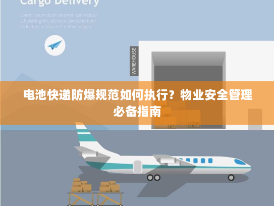 电池快递防爆规范如何执行？物业安全管理必备指南