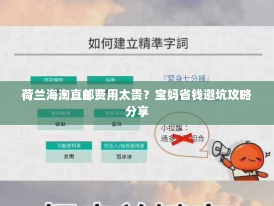 荷兰海淘直邮费用太贵?宝妈省钱避坑攻略分享 荷兰海淘直邮费用太贵?宝妈省钱避坑攻略分享