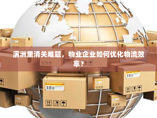 满洲里清关难题,物业企业如何优化物流效率? 满洲里清关难题,物业企业如何优化物流效率?