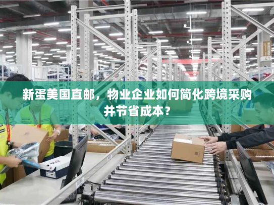 新蛋美国直邮，物业企业如何简化跨境采购并节省成本？