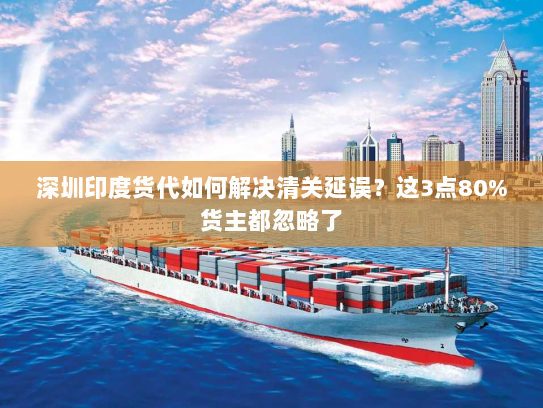 深圳印度货代如何解决清关延误？这3点80%货主都忽略了