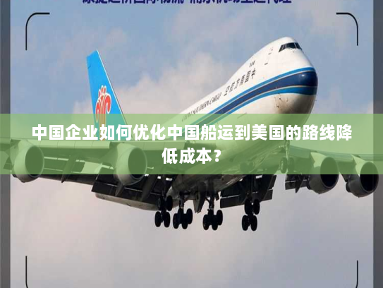 中国企业如何优化中国船运到美国的路线降低成本？