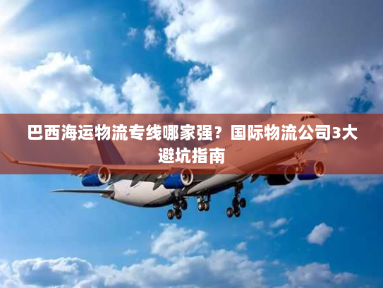 巴西海运物流专线哪家强？国际物流公司3大避坑指南