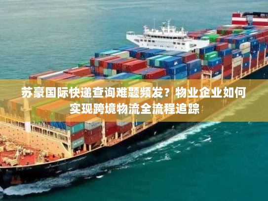 苏豪国际快递查询难题频发？物业企业如何实现跨境物流全流程追踪