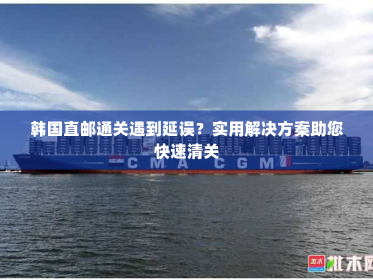韩国直邮通关遇到延误？实用解决方案助您快速清关