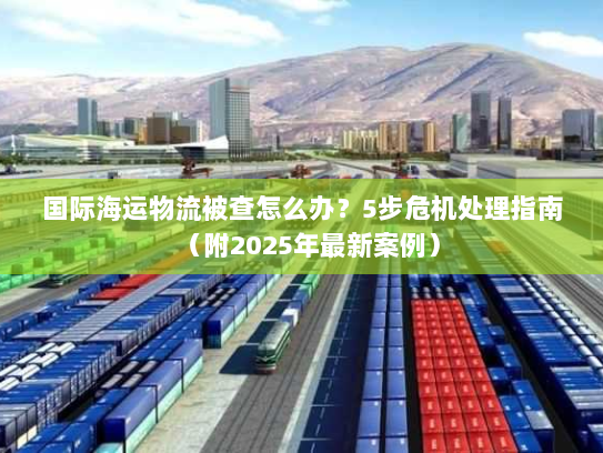 国际海运物流被查怎么办?5步危机处理指南(附2025年最新案例) 国际海运物流被查怎么办?5步危机处理指南(附2025年最新案例)