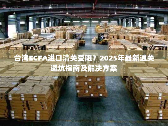 台湾ECFA进口清关受阻？2025年最新通关避坑指南及解决方案