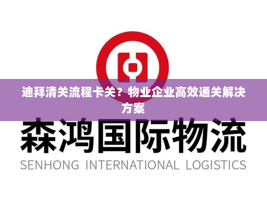 迪拜清关流程卡关？物业企业高效通关解决方案