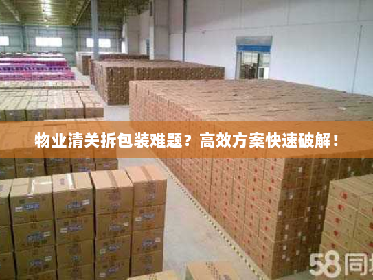 物业清关拆包装难题？高效方案快速破解！