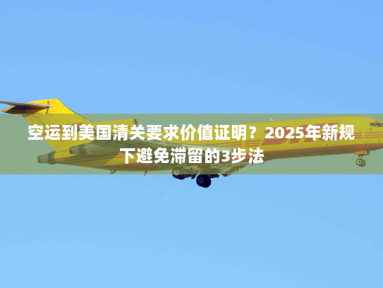 空运到美国清关要求价值证明?2025年新规下避免滞留的3步法 空运到美国清关要求价值证明?2025年新规下避免滞留的3步法