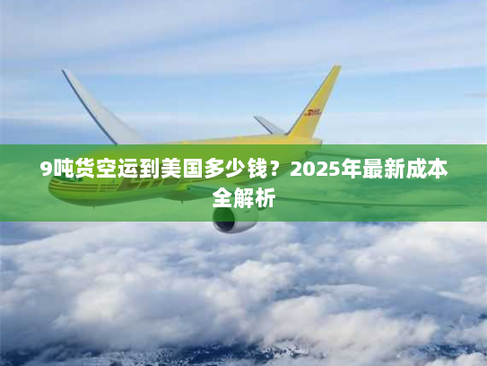 9吨货空运到美国多少钱？2025年最新成本全解析