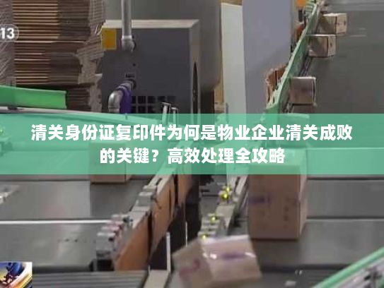 清关身份证复印件为何是物业企业清关成败的关键？高效处理全攻略