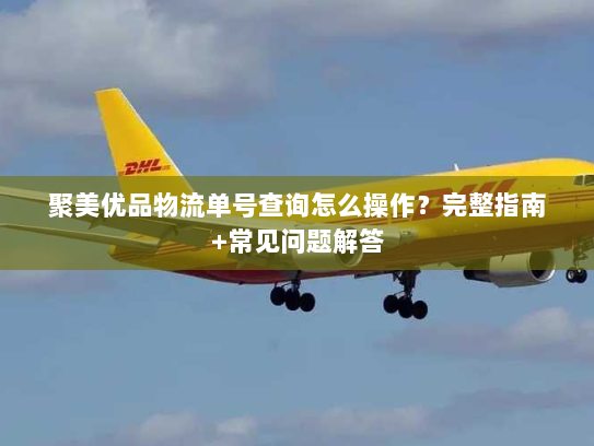 聚美优品物流单号查询怎么操作？完整指南+常见问题解答