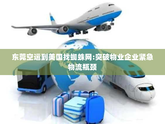 东莞空运到美国找蜘蛛网:突破物业企业紧急物流瓶颈