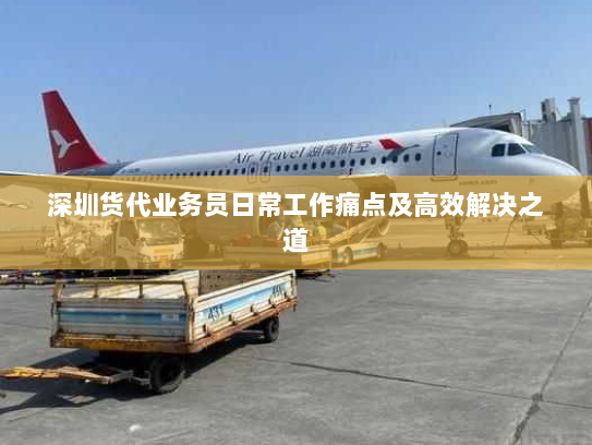 深圳货代业务员日常工作痛点及高效解决之道