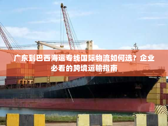 广东到巴西海运专线国际物流如何选？企业必看的跨境运输指南