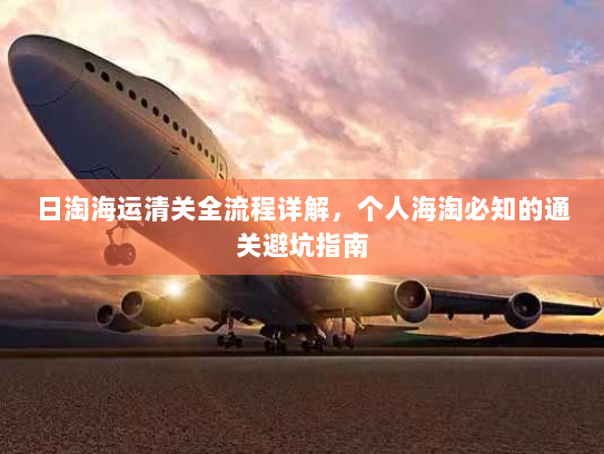 日淘海运清关全流程详解，个人海淘必知的通关避坑指南