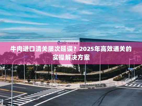 牛肉进口清关屡次延误?2025年高效通关的实操解决方案 牛肉进口清关屡次延误?2025年高效通关的实操解决方案