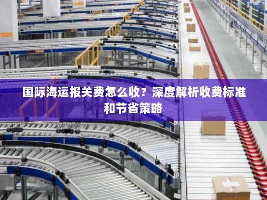 国际海运报关费怎么收?深度解析收费标准和节省策略 国际海运报关费怎么收?深度解析收费标准和节省策略