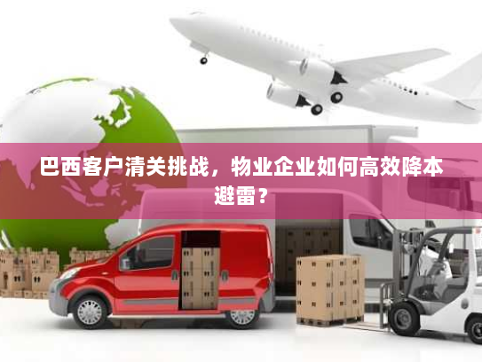 巴西客户清关挑战,物业企业如何高效降本避雷? 巴西客户清关挑战,物业企业如何高效降本避雷?