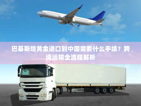 巴基斯坦黄金进口到中国需要什么手续？跨境运输全流程解析