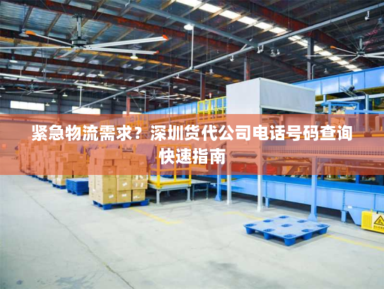 紧急物流需求?深圳货代公司电话号码查询快速指南 紧急物流需求?深圳货代公司电话号码查询快速指南