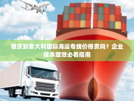 肇庆到意大利国际海运专线价格贵吗？企业降本增效必看指南