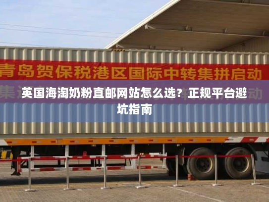 英国海淘奶粉直邮网站怎么选？正规平台避坑指南