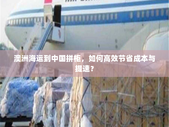 澳洲海运到中国拼柜，如何高效节省成本与提速？