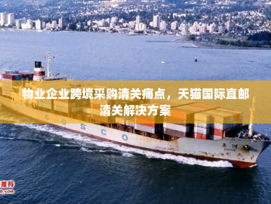 物业企业跨境采购清关痛点，天猫国际直邮清关解决方案