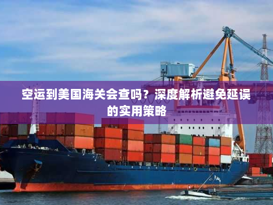 空运到美国海关会查吗?深度解析避免延误的实用策略 空运到美国海关会查吗?深度解析避免延误的实用策略