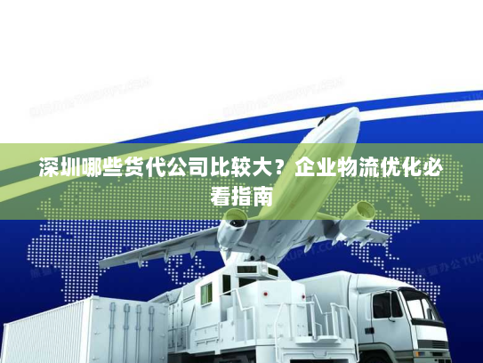 深圳哪些货代公司比较大？企业物流优化必看指南