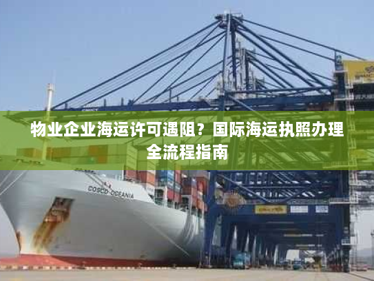 物业企业海运许可遇阻？国际海运执照办理全流程指南