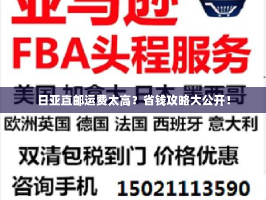 日亚直邮运费太高？省钱攻略大公开！