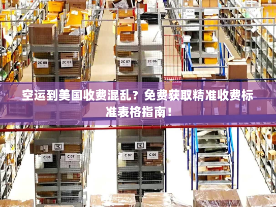 空运到美国收费混乱？免费获取精准收费标准表格指南！