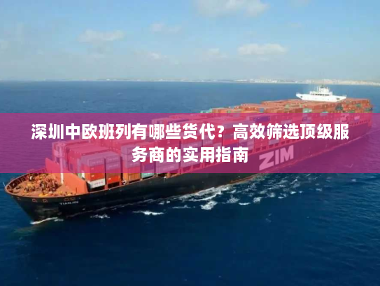 深圳中欧班列有哪些货代？高效筛选顶级服务商的实用指南