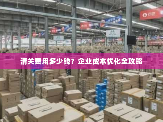清关费用多少钱?企业成本优化全攻略 清关费用多少钱?企业成本优化全攻略