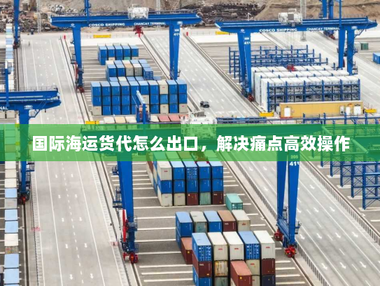 国际海运货代怎么出口，解决痛点高效操作