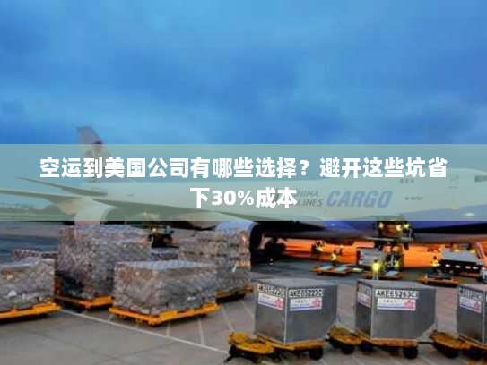 空运到美国公司有哪些选择？避开这些坑省下30%成本