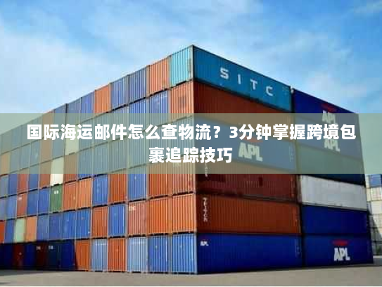 国际海运邮件怎么查物流?3分钟掌握跨境包裹追踪技巧 国际海运邮件怎么查物流?3分钟掌握跨境包裹追踪技巧