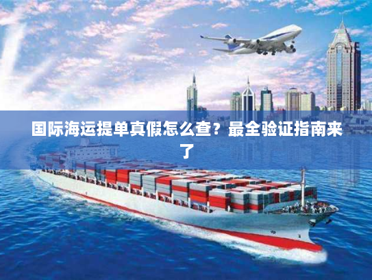 国际海运提单真假怎么查？最全验证指南来了